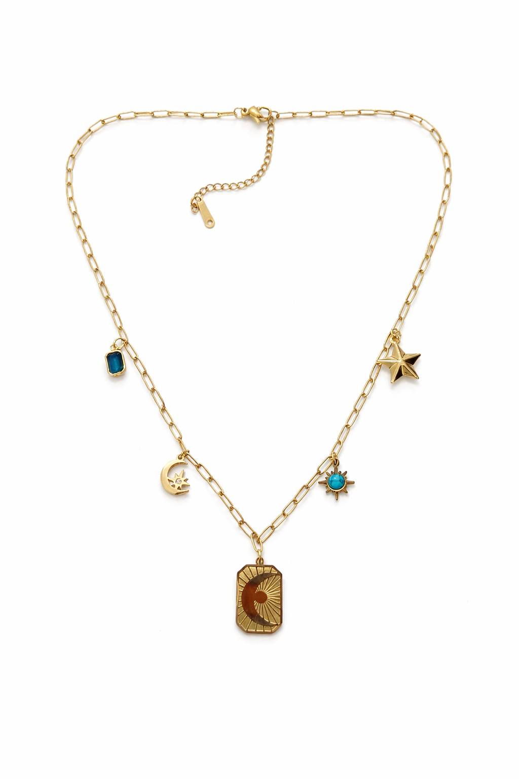 Celestial Multi-Charm Necklace