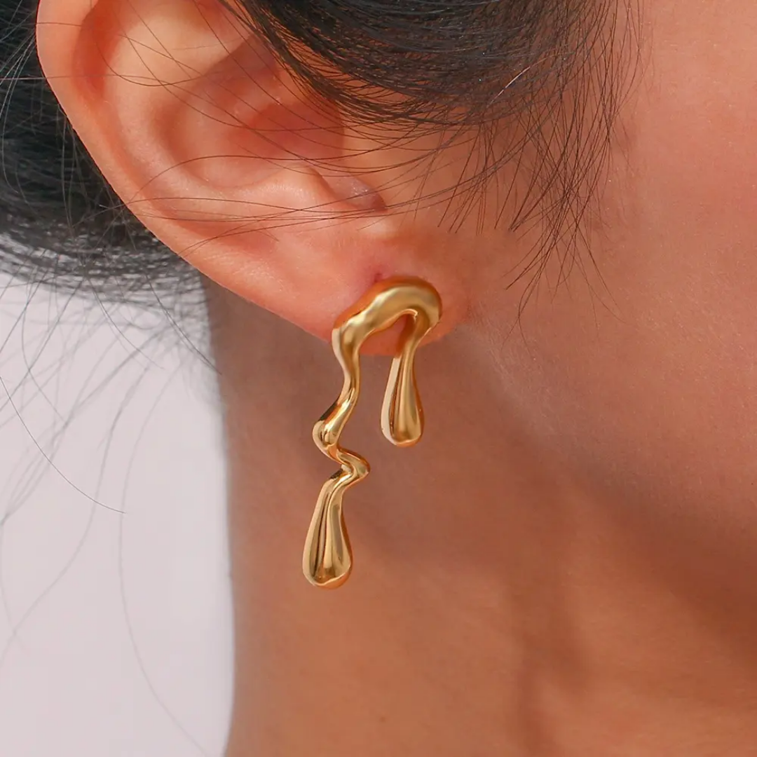 Molten Drop Earrings